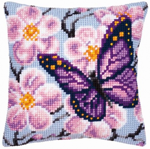PN-0008501 "Фиолетовая бабочка", подушка