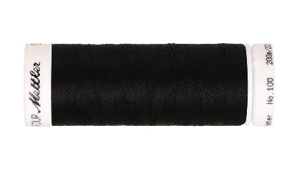  1678-4000 Нить универсальная SERALON 200 м, цвет черный