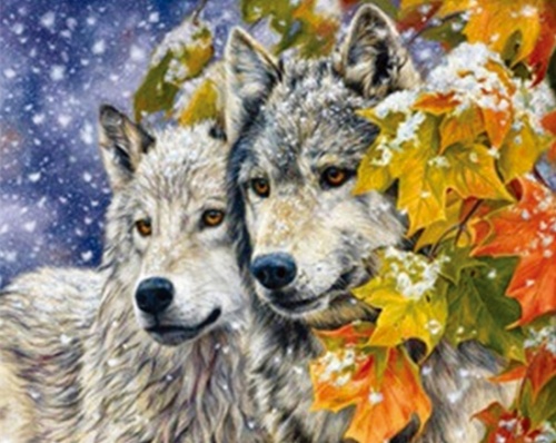 АЖ-1419 "Волки в листве клена"