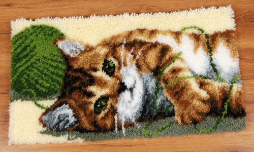 PN-0150219 "Играющий котенок", коврик